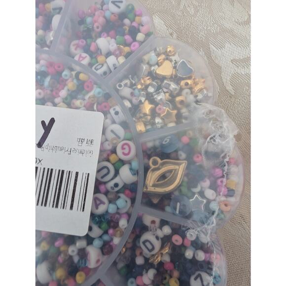 Friendship Bracelet Kit for TS ERAS Tour, 30 Colors 3mm Glass Beads MIXED UP - Picture 8 of 9
